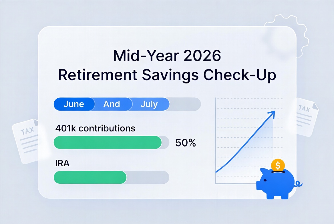Mid-Year 2026 Retirement Savings Check-Up and Tax Optimization Strategies